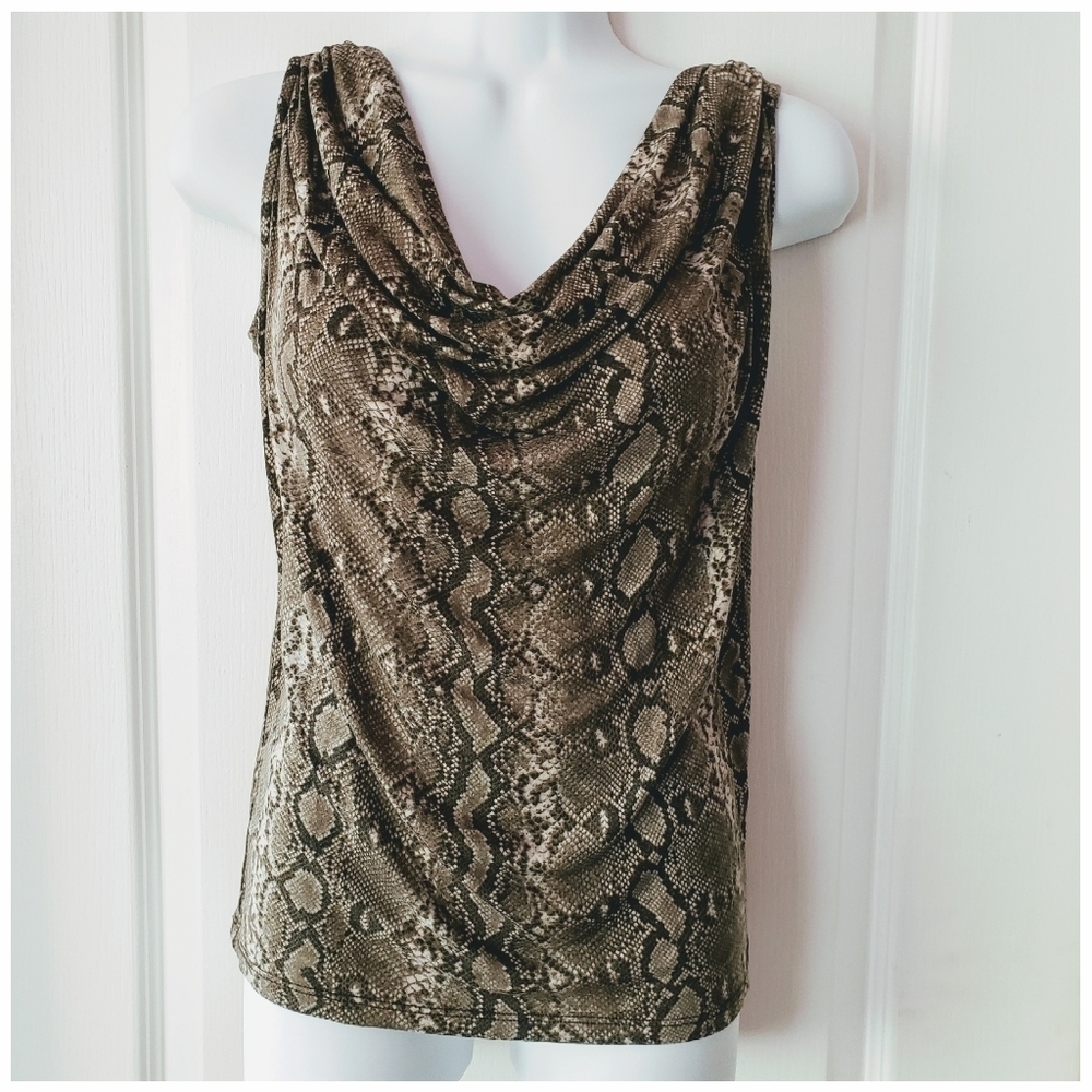 Michael Michael Kors Top Black Petite Small